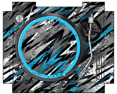 Pioneer DJ PLX 1000 Skin Sparkasm Blue Light